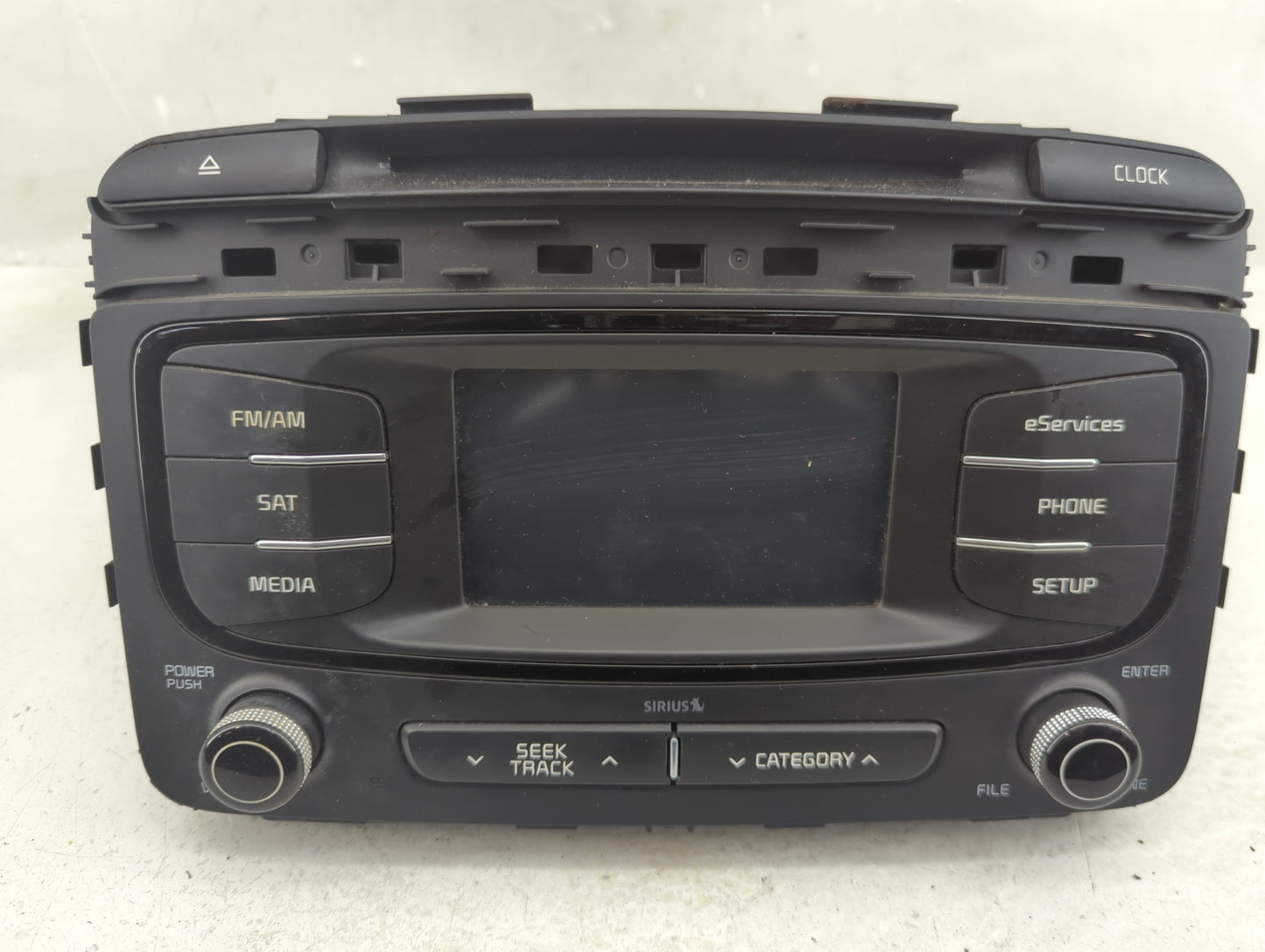 2016 Kia Sorento Radio AM FM Cd Player Receiver Replacement P/N:96160-C6000WK Fits OEM Used Auto Parts - Oemusedautoparts1.c