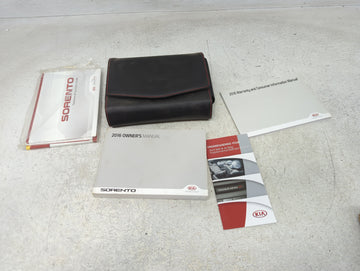 2016 Kia Sorento Owners Manual Book Guide P/N:GXG5-EU55D OEM Used Auto Parts