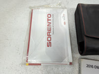 2016 Kia Sorento Owners Manual Book Guide P/N:GXG5-EU55D OEM Used Auto Parts - Oemusedautoparts1.com
