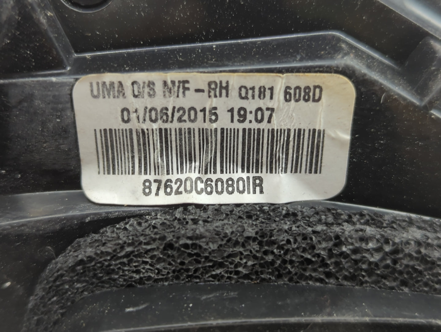 2016-2020 Kia Sorento Passenger Side View Mirror - Right Door Mirror OEM Used - Oemusedautoparts1.com