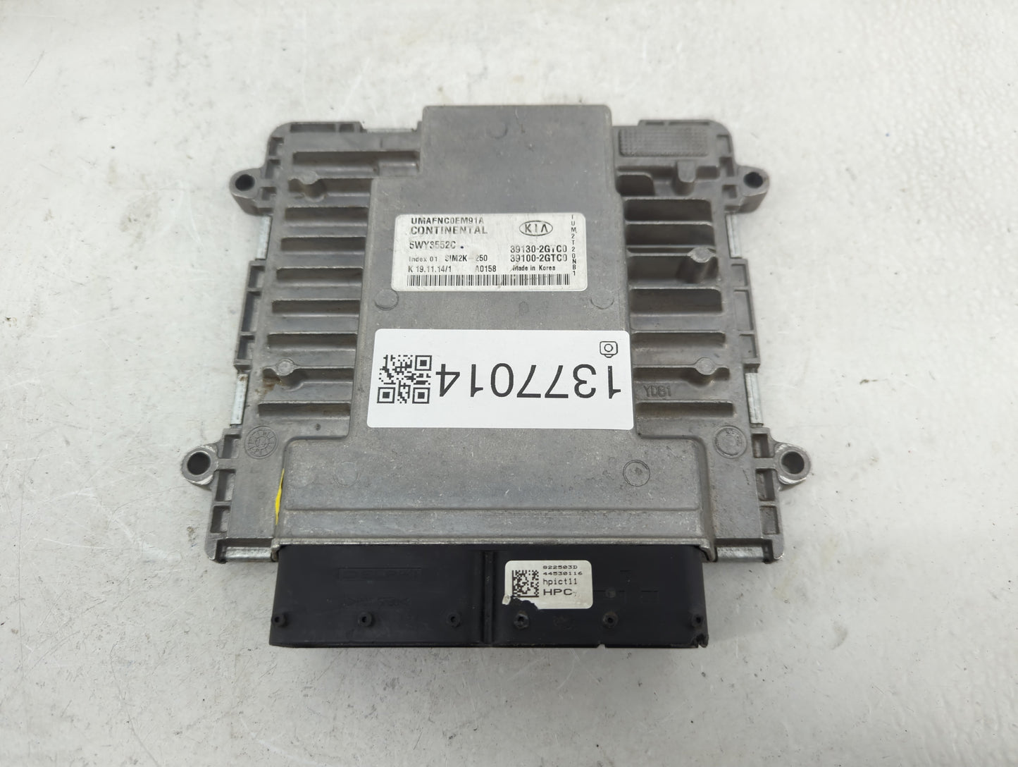 2016-2018 Kia Sorento PCM Engine Control Computer ECU ECM PCU OEM P/N:39100-2GTC0 39130-2GTC0 Fits Fits 2016 2017 2018 OEM U
