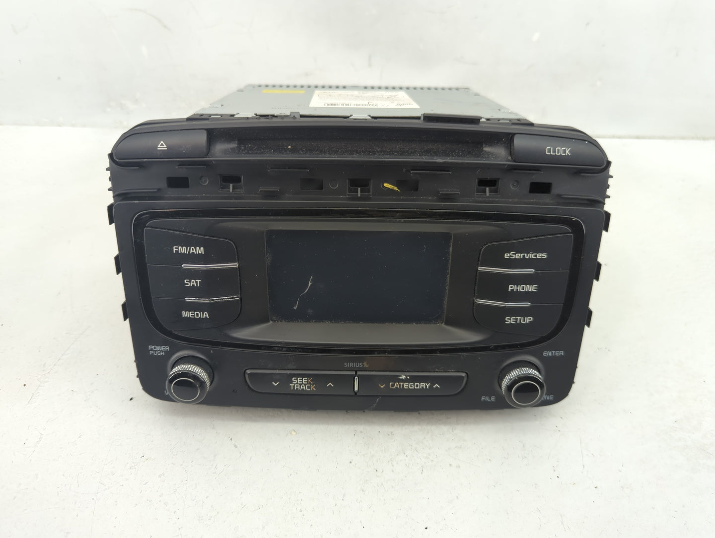 2016-2018 Kia Sorento Radio AM FM Cd Player Receiver Replacement P/N:96160-C6000WK Fits Fits 2016 2017 2018 OEM Used Auto Pa
