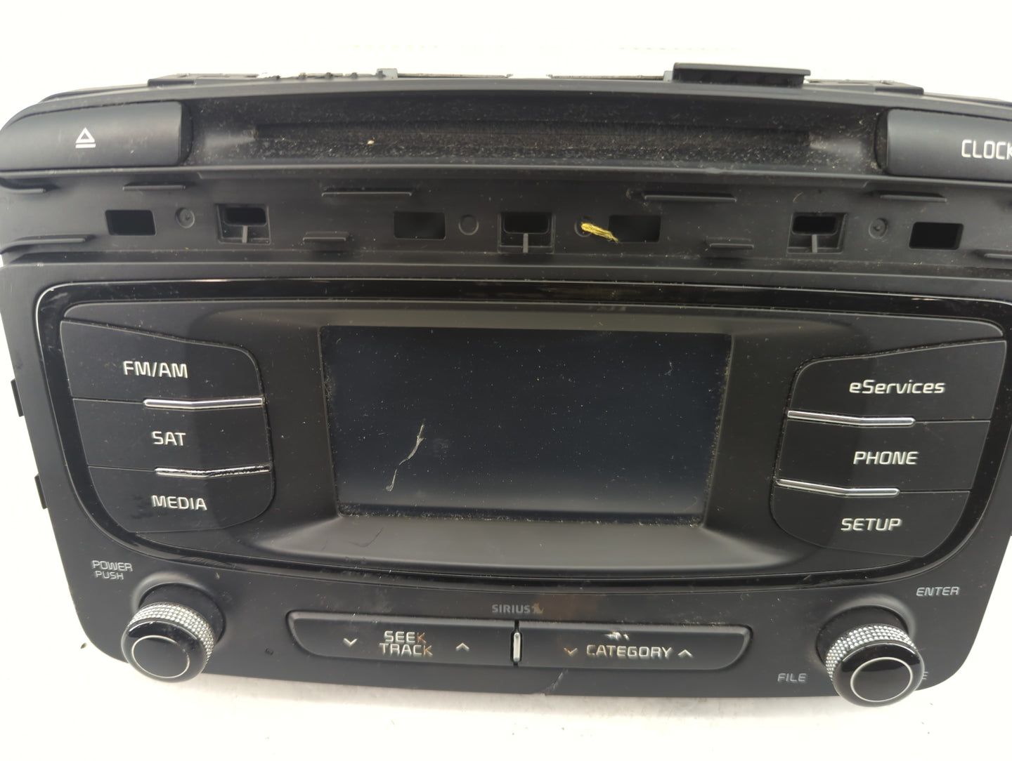 2016-2018 Kia Sorento Radio AM FM Cd Player Receiver Replacement P/N:96160-C6000WK Fits Fits 2016 2017 2018 OEM Used Auto Pa