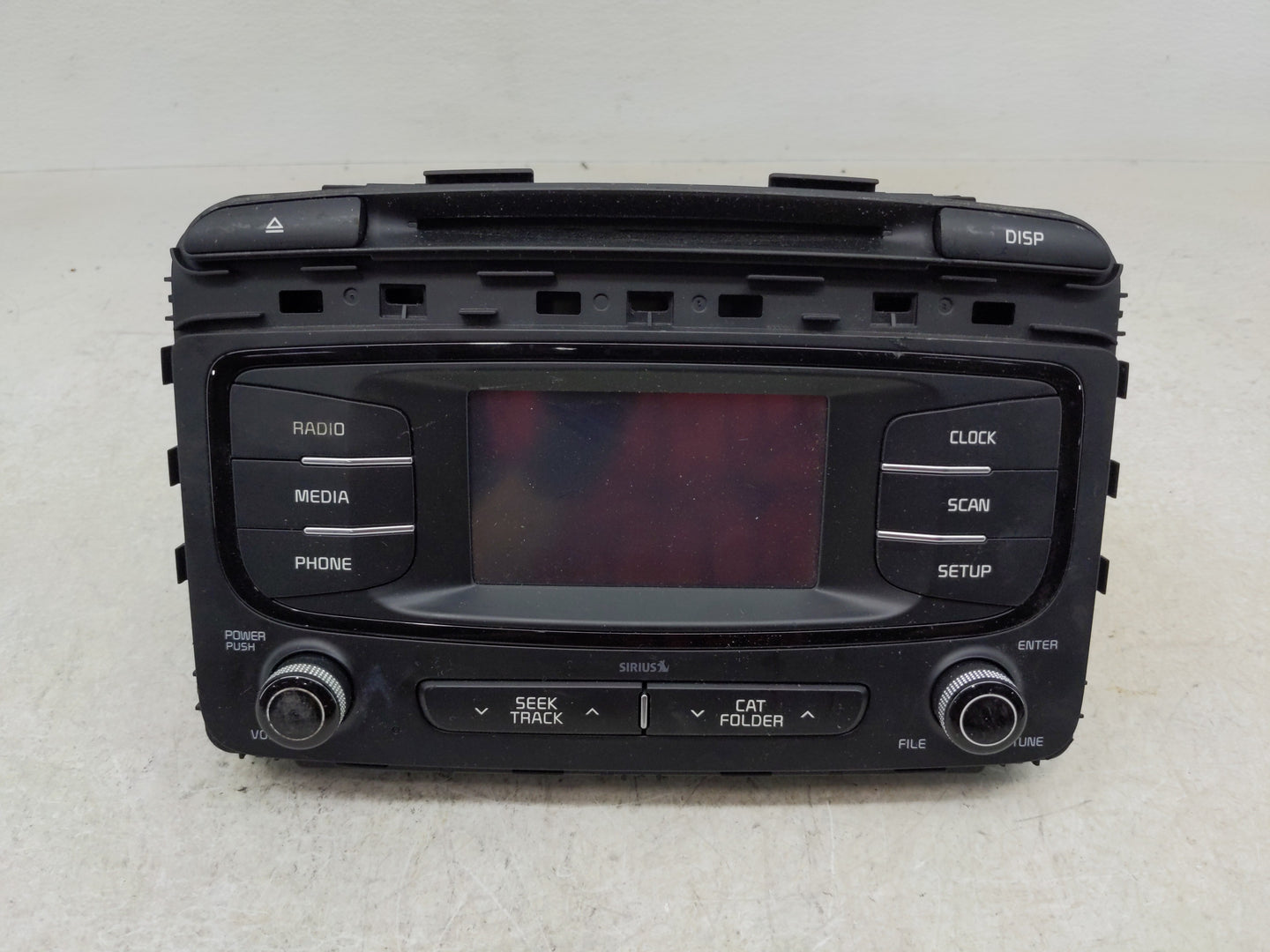 2016 Kia Sorento Radio AM FM Cd Player Receiver Replacement P/N:96180-C6000WK Fits OEM Used Auto Parts - Oemusedautoparts1.c