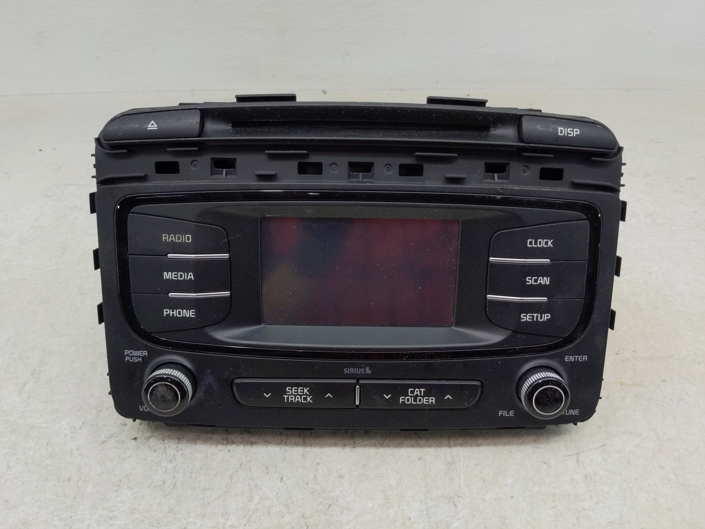 2016 Kia Sorento Radio AM FM Cd Player Receiver Replacement P/N:96180-C6000WK Fits OEM Used Auto Parts - Oemusedautoparts1.c
