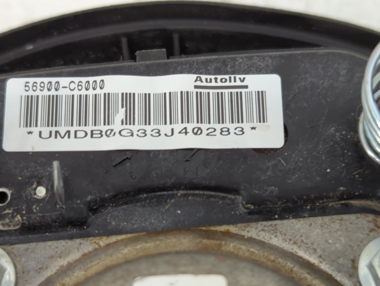 2016-2018 Kia Sorento Air Bag Driver Left Steering Wheel Mounted Fits Fits 2016 2017 2018 OEM Used Auto Parts - Oemusedautop