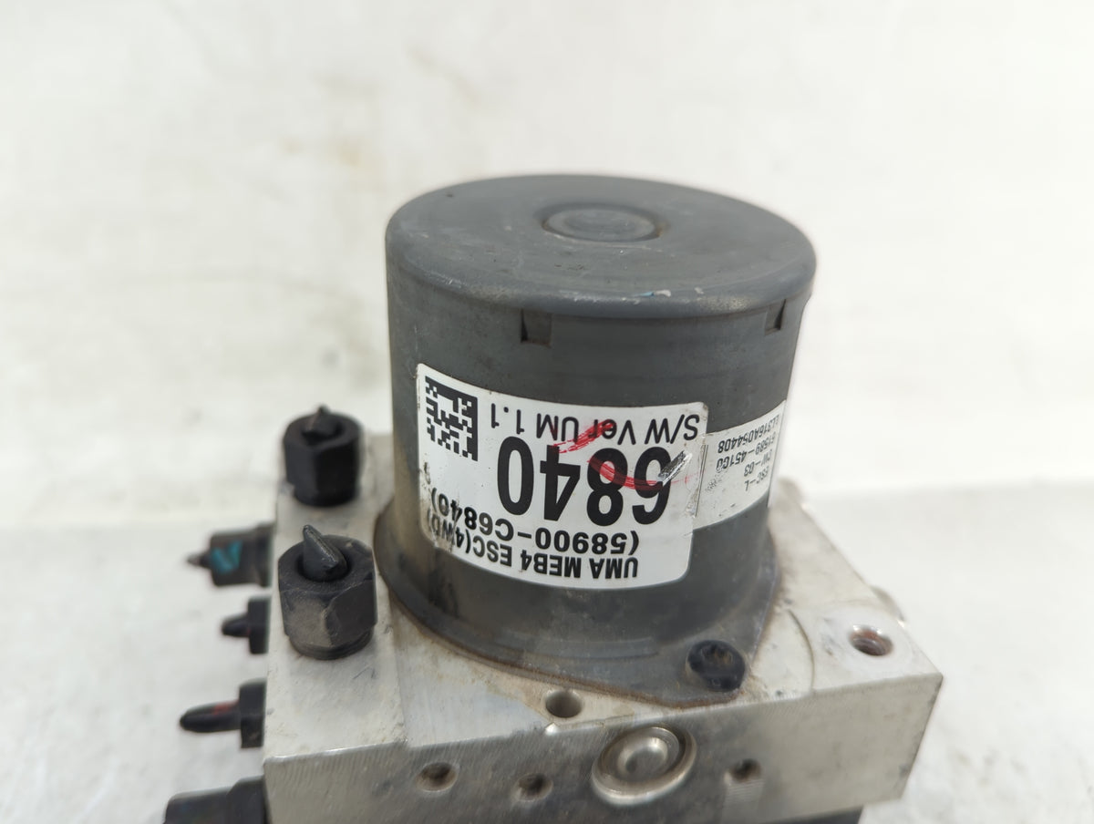 2016-2018 Kia Sorento Anti-Lock Brake ABS Pump Module Actuator OEM P/N:58900-C6840 Fits Fits 2016 2017 2018 OEM Used Auto Pa