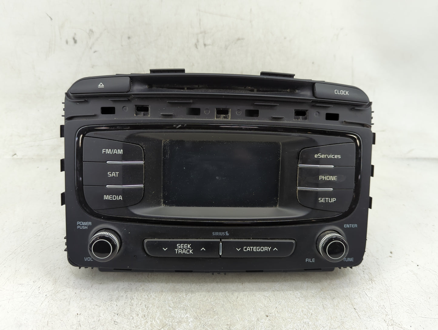 2016-2018 Kia Sorento Radio AM FM Cd Player Receiver Replacement P/N:96160-C6000WK Fits Fits 2016 2017 2018 OEM Used Auto Pa