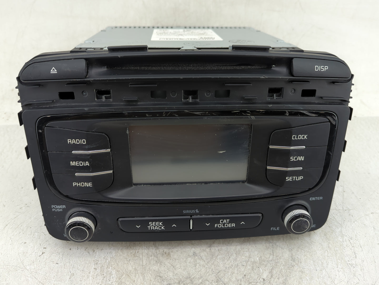 2016-2018 Kia Sorento Radio AM FM Cd Player Receiver Replacement P/N:96180-C6000WK 61014035 Fits Fits 2016 2017 2018 OEM Use