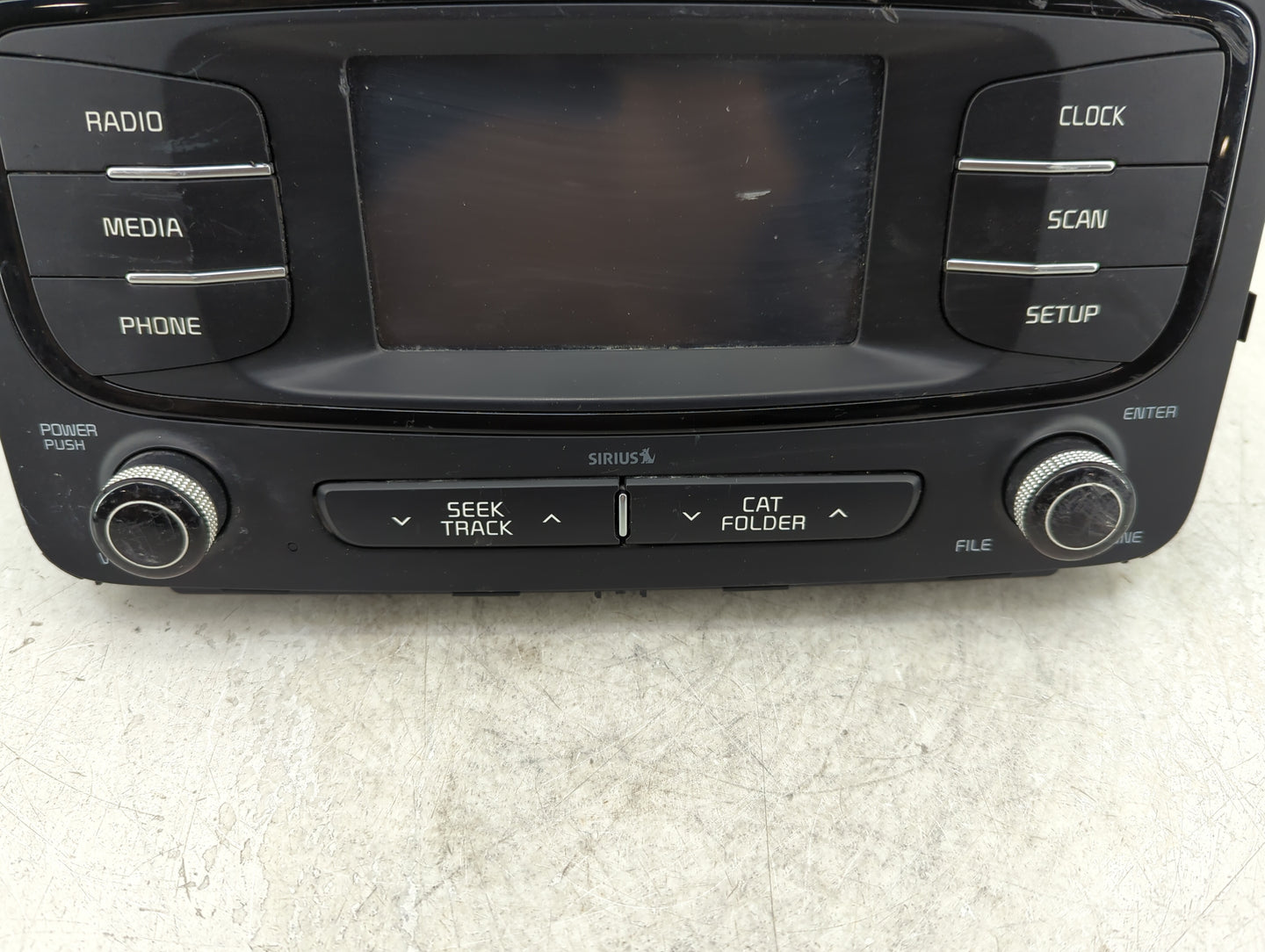 2016-2018 Kia Sorento Radio AM FM Cd Player Receiver Replacement P/N:96180-C6000WK 61014035 Fits Fits 2016 2017 2018 OEM Use