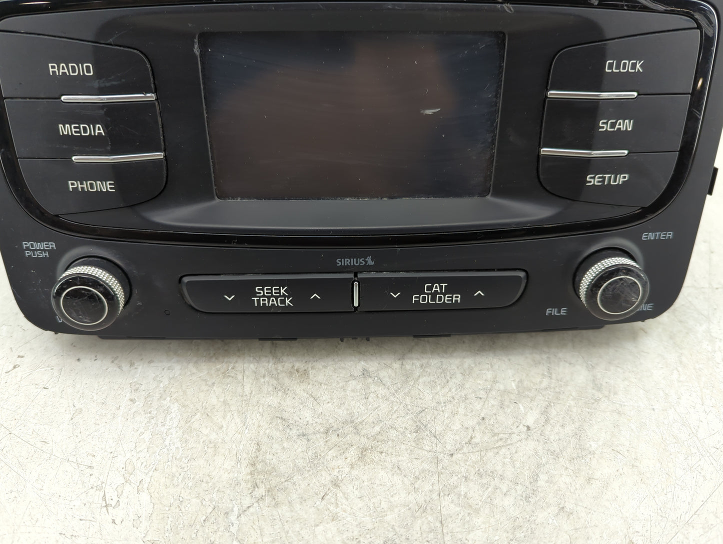 2016-2018 Kia Sorento Radio AM FM Cd Player Receiver Replacement P/N:96180-C6000WK 61014035 Fits Fits 2016 2017 2018 OEM Use