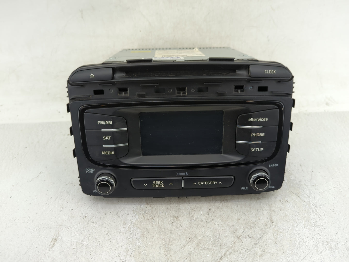 2016-2018 Kia Sorento Radio AM FM Cd Player Receiver Replacement P/N:96180-C6000WK Fits Fits 2016 2017 2018 OEM Used Auto Pa