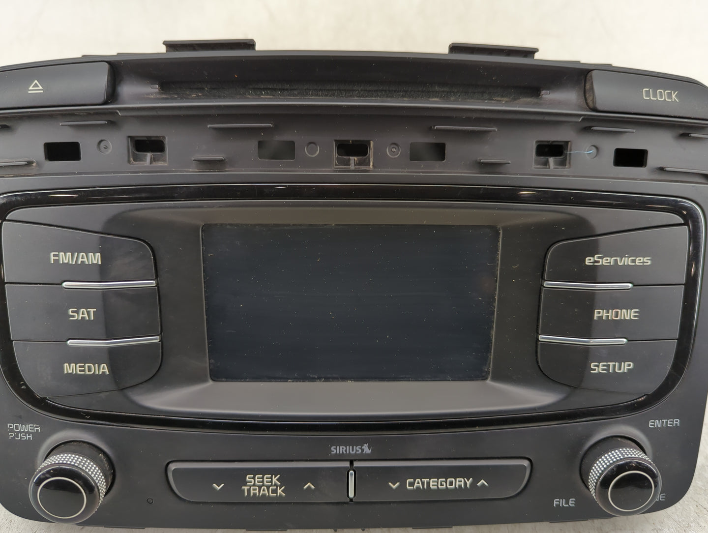 2016-2018 Kia Sorento Radio AM FM Cd Player Receiver Replacement P/N:96180-C6000WK Fits Fits 2016 2017 2018 OEM Used Auto Pa