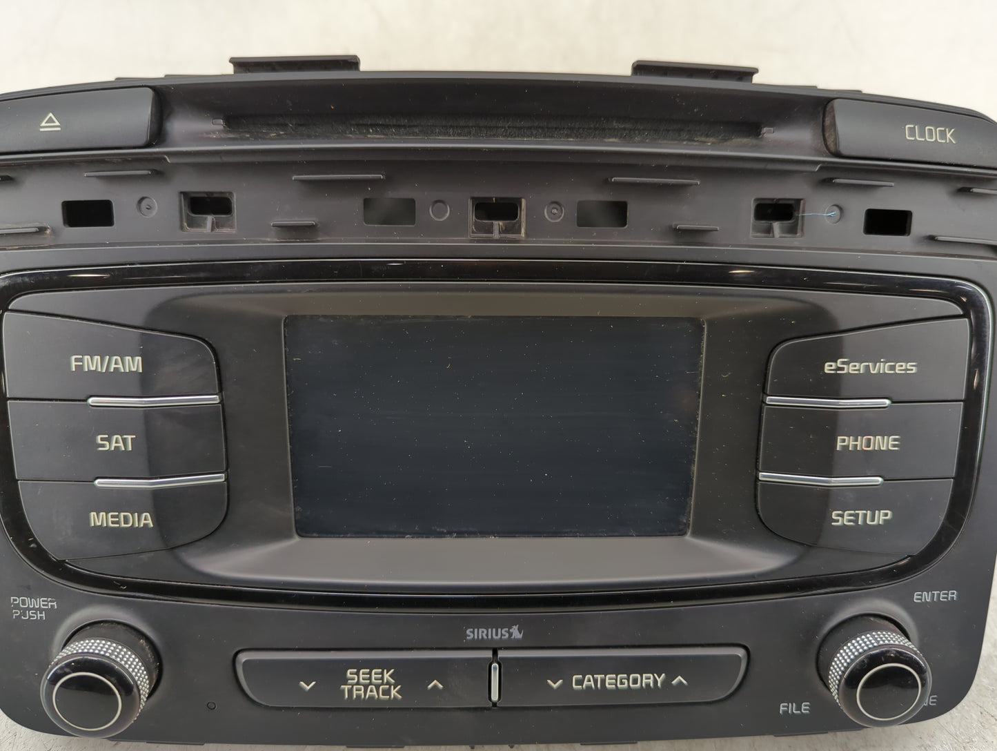 2016-2018 Kia Sorento Radio AM FM Cd Player Receiver Replacement P/N:96180-C6000WK Fits Fits 2016 2017 2018 OEM Used Auto Pa