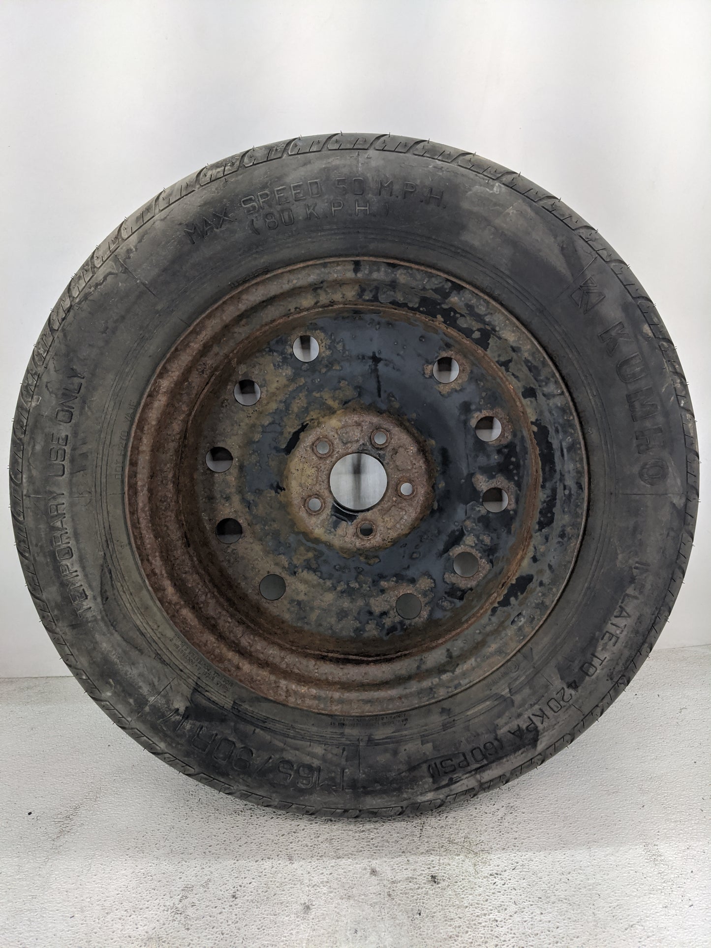 2011-2020 Kia Sorento Spare Donut Tire Wheel Rim Oem - Oemusedautoparts1.com