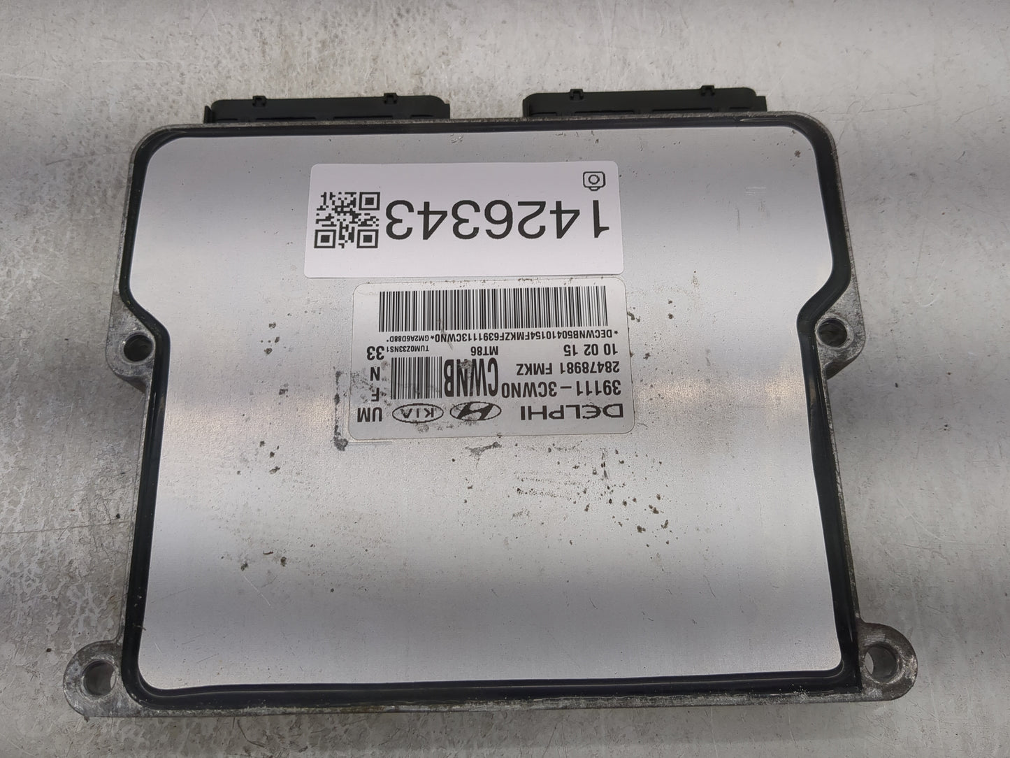 2016-2018 Kia Sorento PCM Engine Control Computer ECU ECM PCU OEM P/N:28478981 39111-3CWN0 Fits Fits 2016 2017 2018 OEM Used