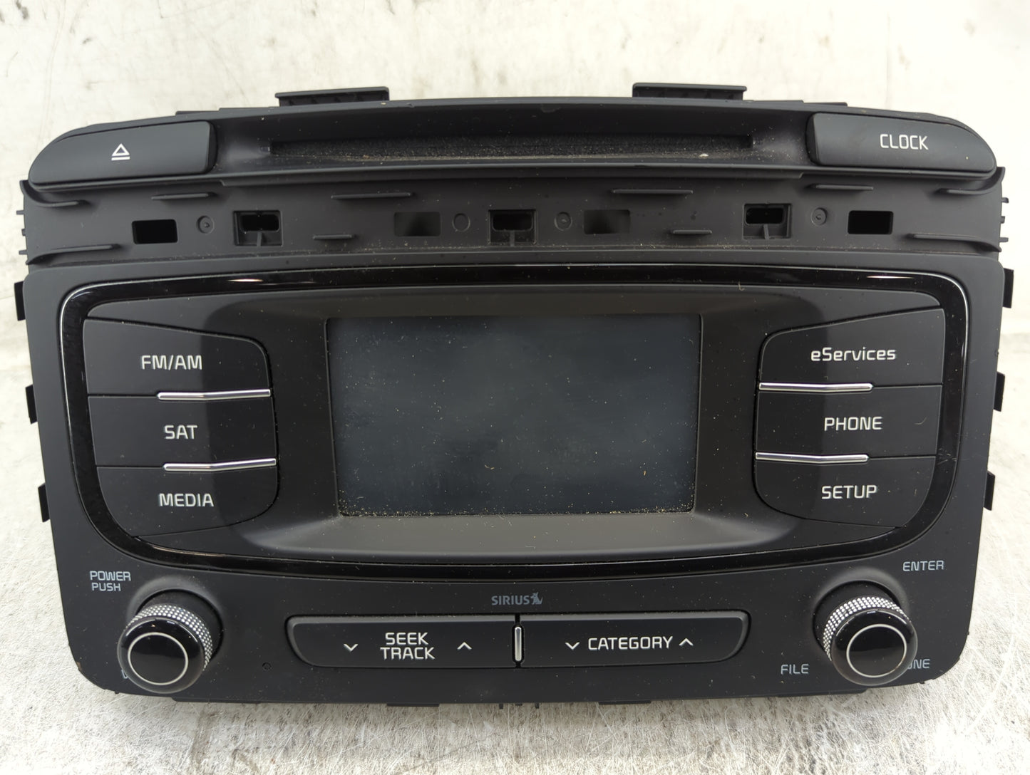 2016-2018 Kia Sorento Radio AM FM Cd Player Receiver Replacement P/N:96160-C6000WK AC1A0C6AN Fits Fits 2016 2017 2018 OEM Us