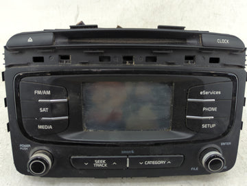 2016-2018 Kia Sorento Radio AM FM Cd Player Receiver Replacement P/N:96160-C6000WK AC1A0C6AN Fits Fits 2016 2017 2018 OEM Us