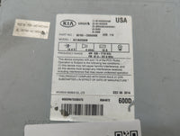 2016-2018 Kia Sorento Radio AM FM Cd Player Receiver Replacement P/N:96160-C6000WK AC1A0C6AN Fits Fits 2016 2017 2018 OEM Us
