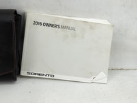 2016 Kia Sorento Owners Manual Book Guide P/N:GXG5-EU4DA OEM Used Auto Parts - Oemusedautoparts1.com