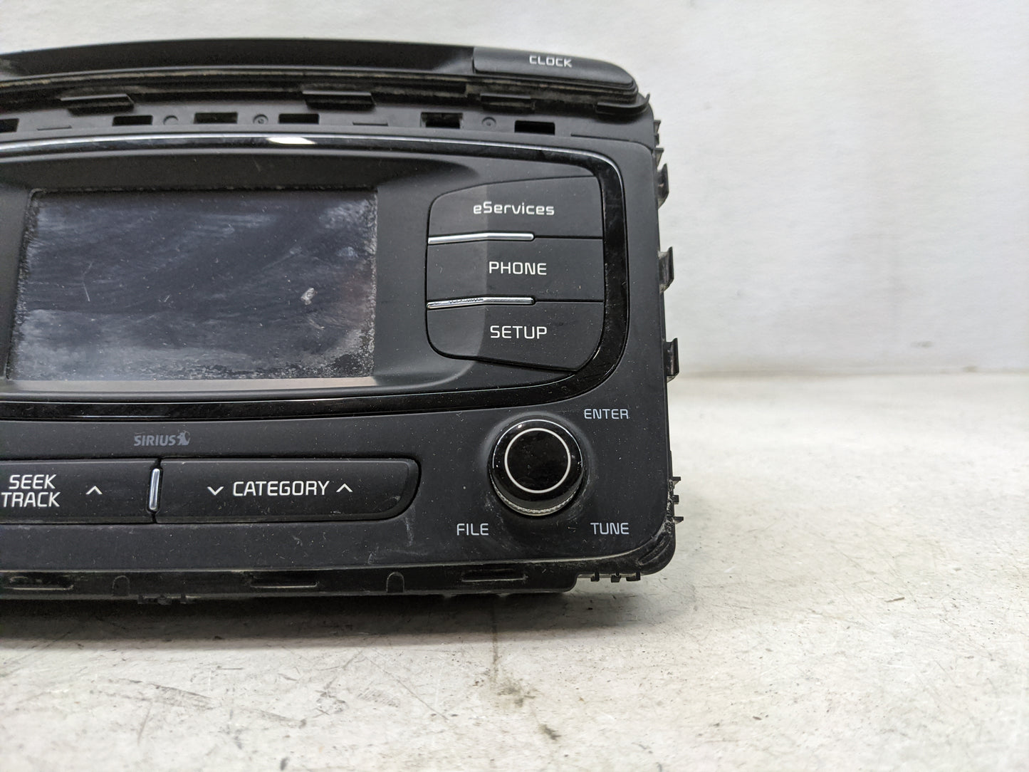 2016-2018 Kia Sorento Radio AM FM Cd Player Receiver Replacement P/N:96160C6000WK AC1A0C6AN Fits Fits 2016 2017 2018 OEM Use