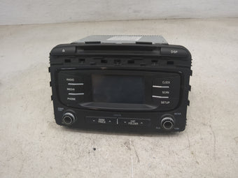 compare product 2016 Kia Sorento Radio AM FM Cd Player Receiver Replacement P/N:96170C6100CA 61X4025 Fits OEM Used Auto Parts