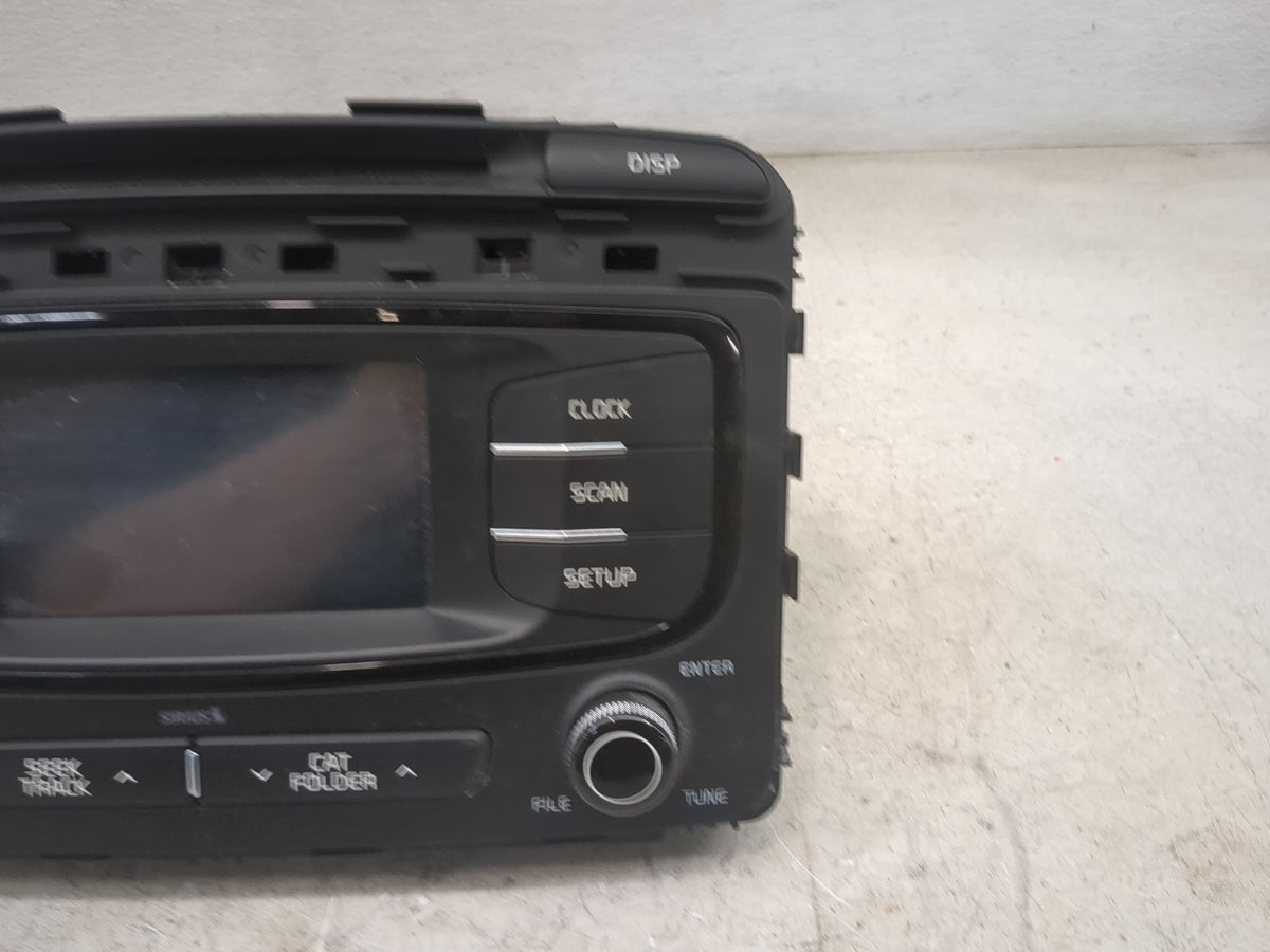 2016 Kia Sorento Radio AM FM Cd Player Receiver Replacement P/N:96170C6100CA 61X4025 Fits OEM Used Auto Parts - Oemusedautop