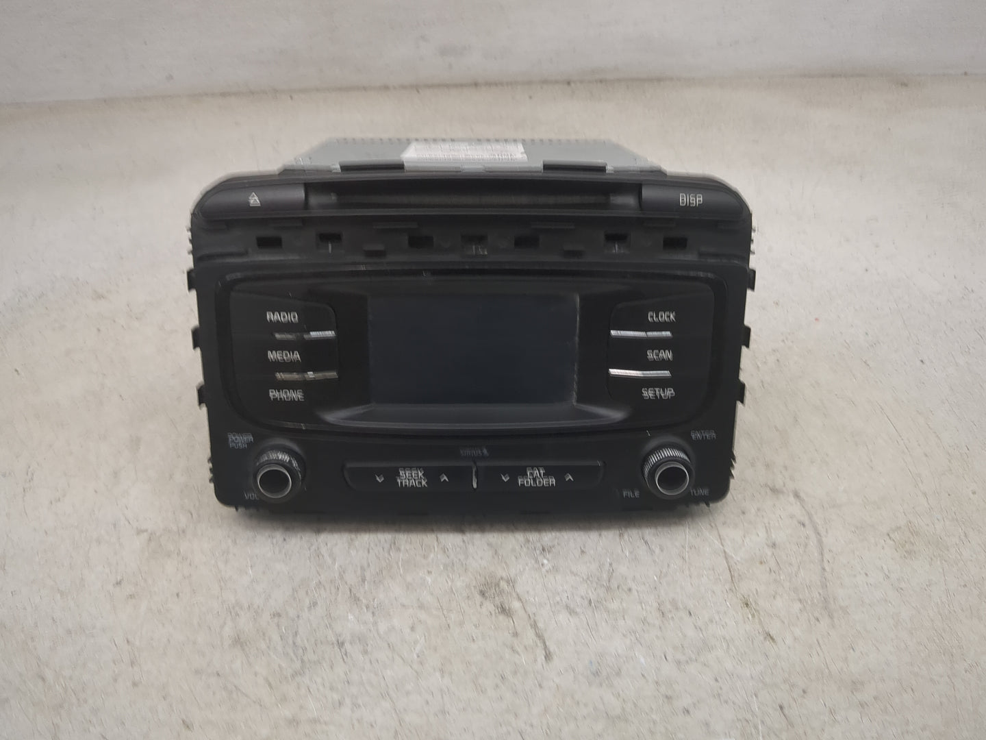2016-2018 Kia Sorento Radio AM FM Cd Player Receiver Replacement P/N:96180-C6000WK AM1A1C6AN Fits Fits 2016 2017 2018 OEM Us