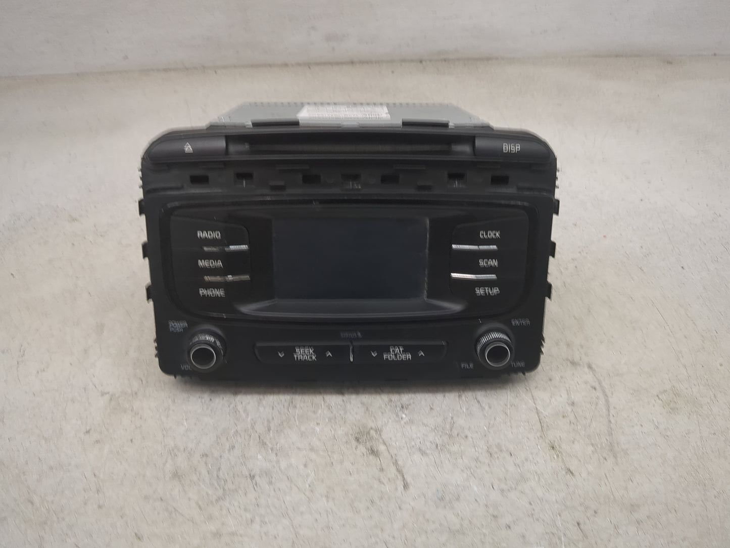 2016-2018 Kia Sorento Radio AM FM Cd Player Receiver Replacement P/N:96180-C6000WK AM1A1C6AN Fits Fits 2016 2017 2018 OEM Us