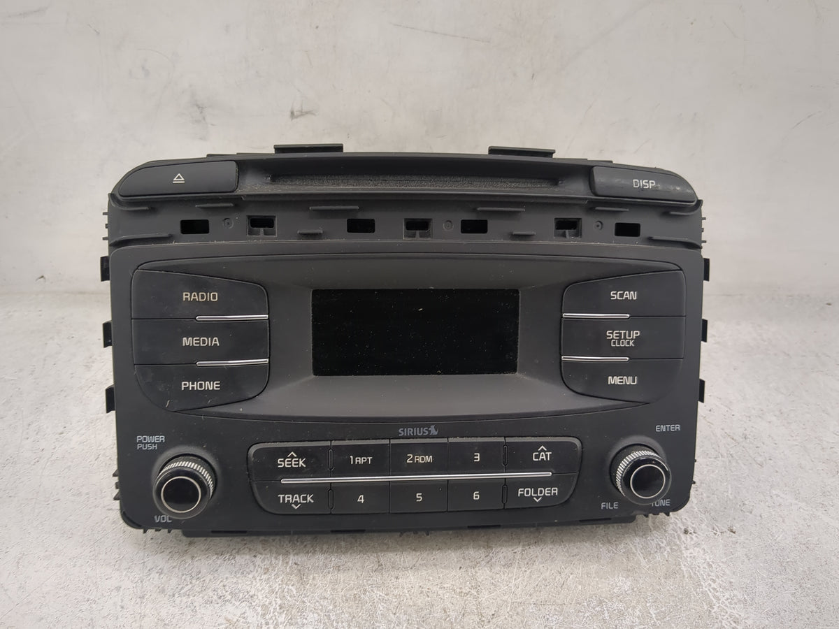 2016-2018 Kia Sorento Radio AM FM Cd Player Receiver Replacement P/N:96170C6000WK AM1A0C6AN Fits Fits 2016 2017 2018 OEM Use