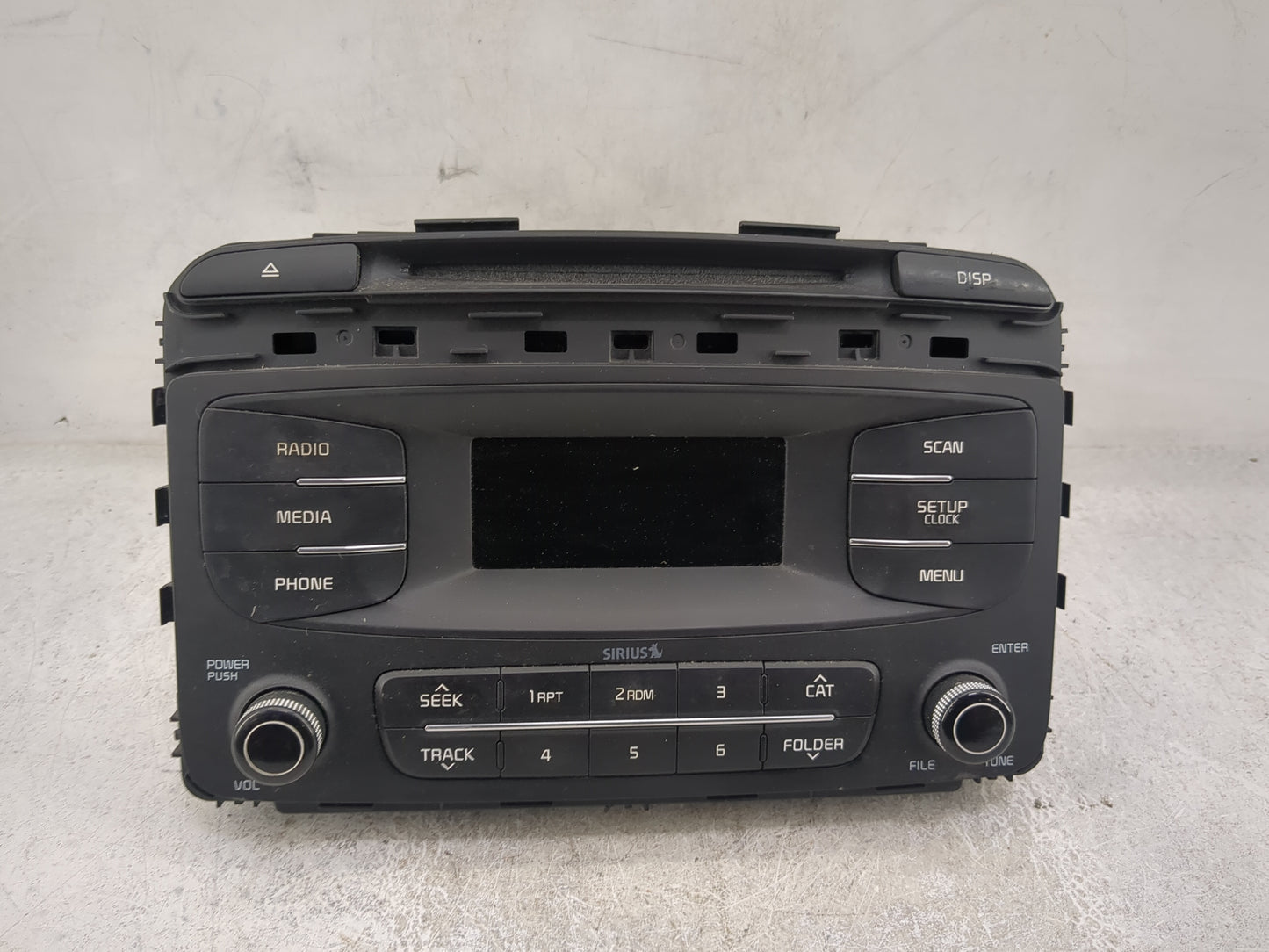 2016-2018 Kia Sorento Radio AM FM Cd Player Receiver Replacement P/N:96170C6000WK AM1A0C6AN Fits Fits 2016 2017 2018 OEM Use