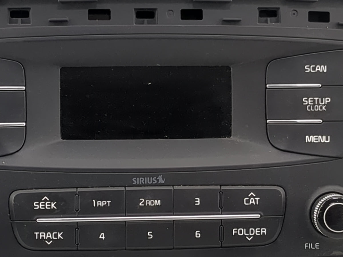 2016-2018 Kia Sorento Radio AM FM Cd Player Receiver Replacement P/N:96170C6000WK AM1A0C6AN Fits Fits 2016 2017 2018 OEM Use
