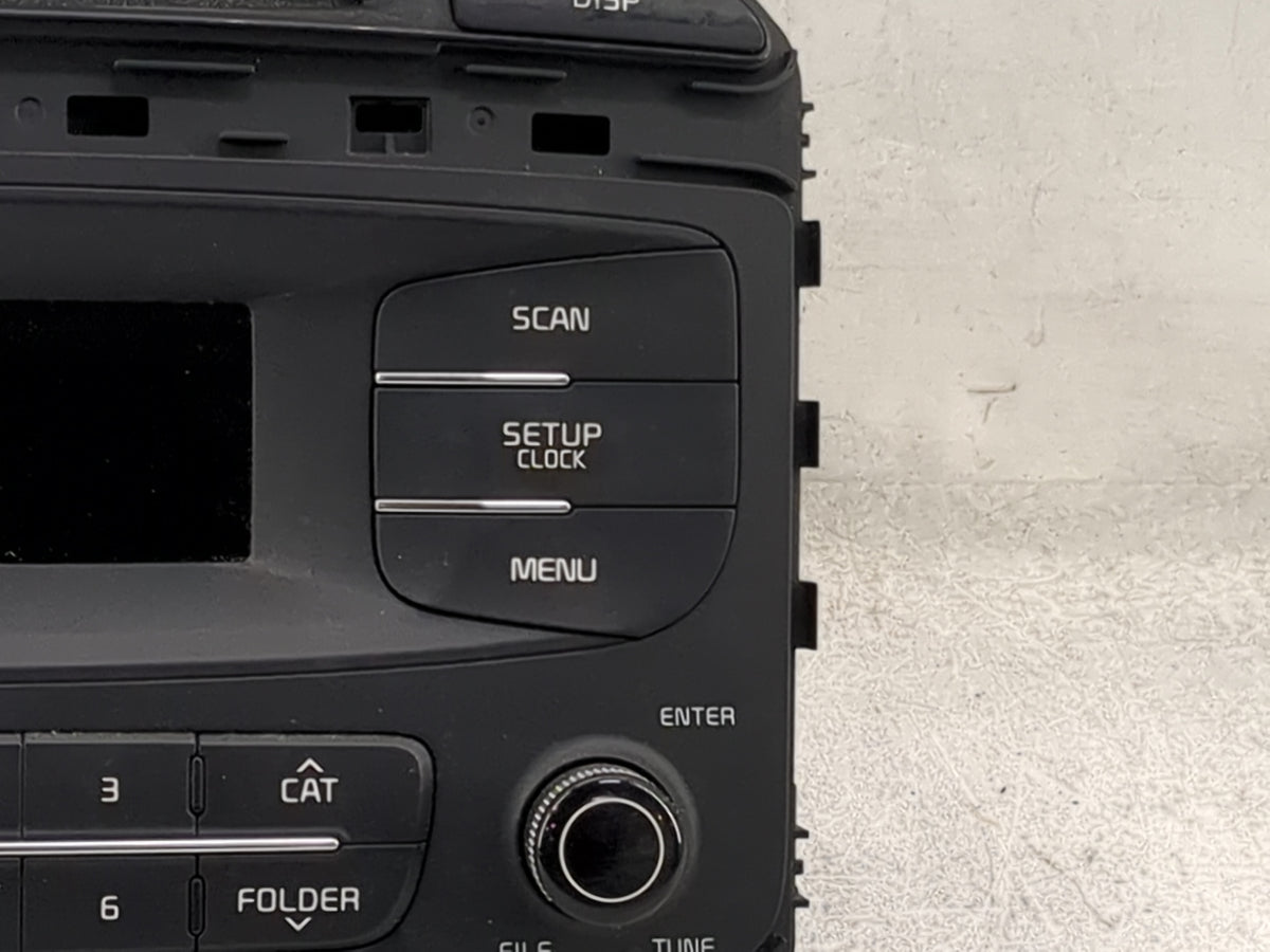 2016-2018 Kia Sorento Radio AM FM Cd Player Receiver Replacement P/N:96170C6000WK AM1A0C6AN Fits Fits 2016 2017 2018 OEM Use