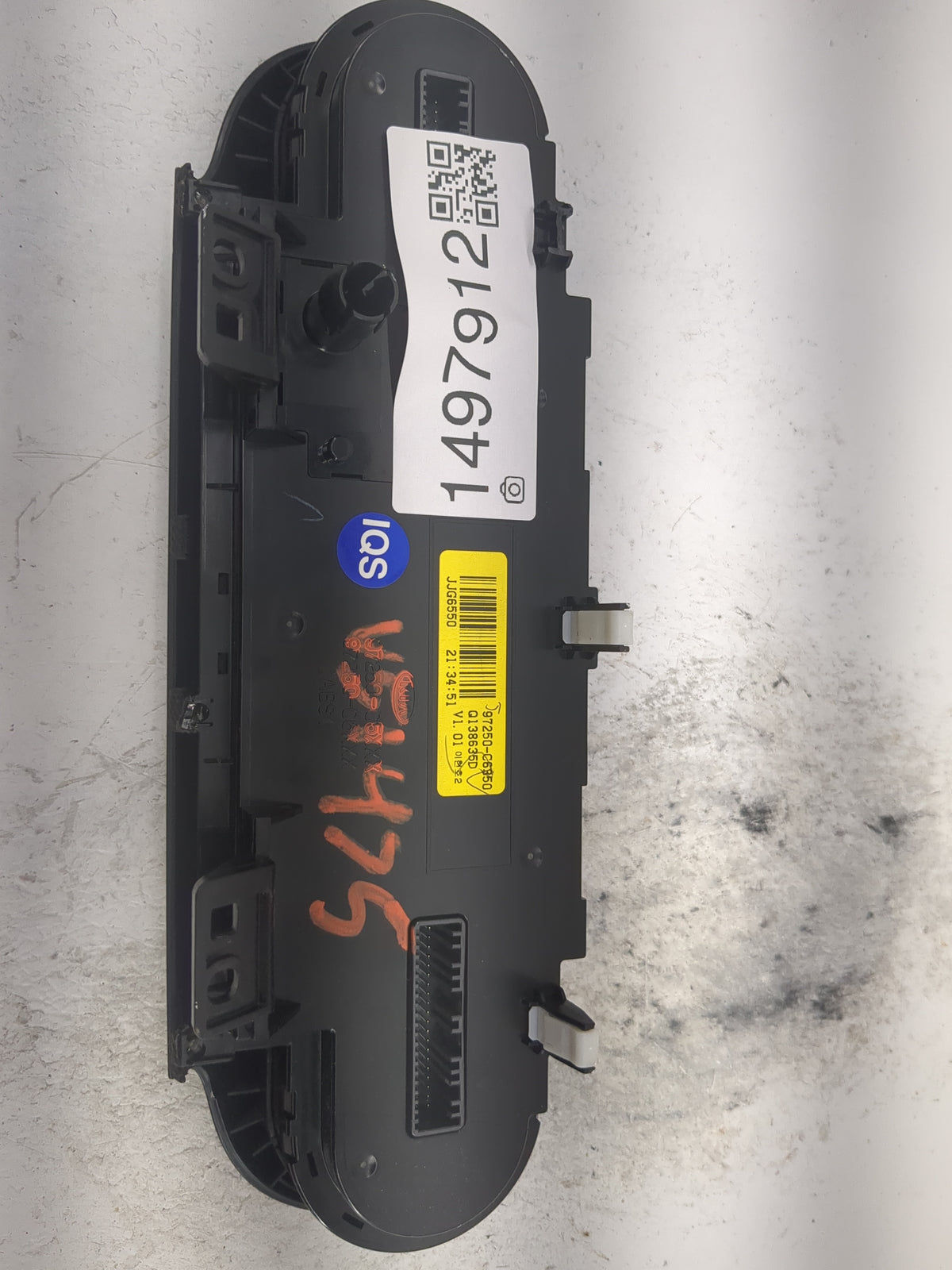 2016 Kia Sorento Climate Control Module Temperature AC/Heater Replacement P/N:97250-C6850 Q138635D Fits OEM Used Auto Parts 