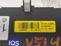 2016 Kia Sorento Climate Control Module Temperature AC/Heater Replacement P/N:97250-C6850 Q138635D Fits OEM Used Auto Parts 