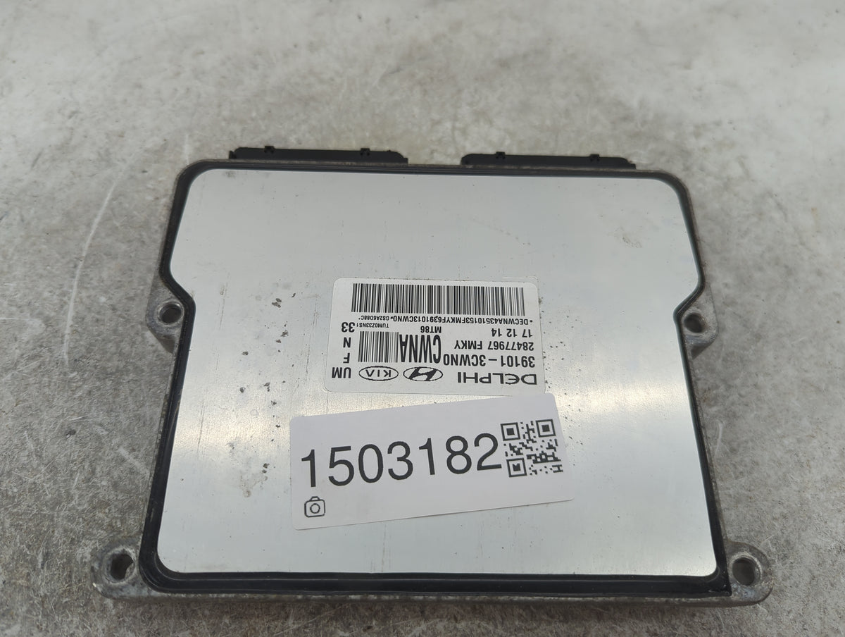 2016-2017 Kia Sorento PCM Engine Control Computer ECU ECM PCU OEM P/N:39101-3CWN0 28477967 Fits Fits 2016 2017 OEM Used Auto