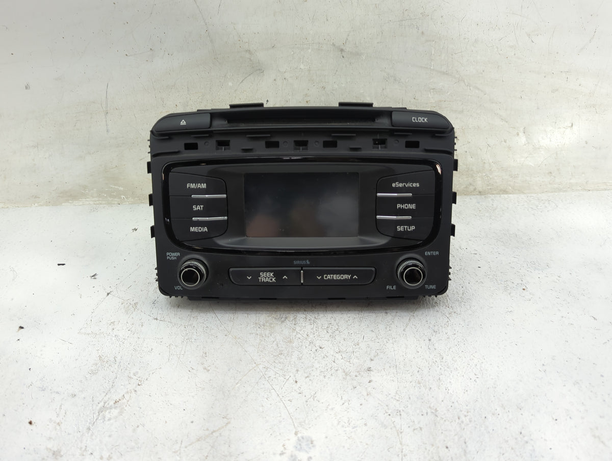 2016-2018 Kia Sorento Radio AM FM Cd Player Receiver Replacement P/N:96160C6000WK AC1A0C6AN Fits Fits 2016 2017 2018 OEM Use