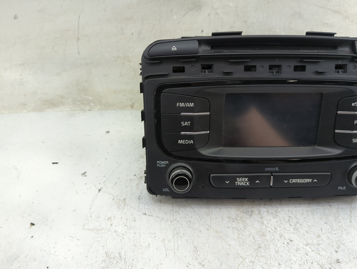 2016-2018 Kia Sorento Radio AM FM Cd Player Receiver Replacement P/N:96160C6000WK AC1A0C6AN Fits Fits 2016 2017 2018 OEM Use