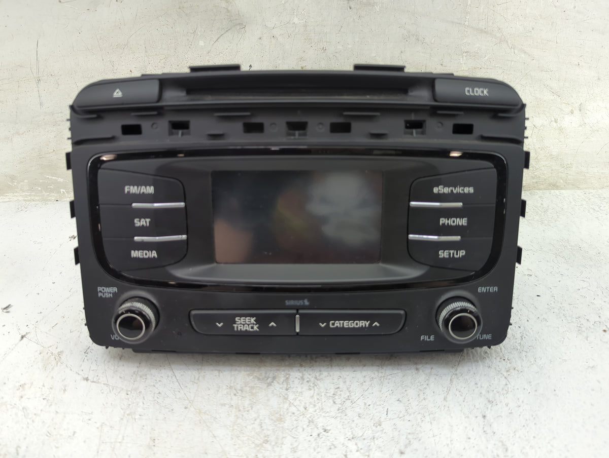 2016-2018 Kia Sorento Radio AM FM Cd Player Receiver Replacement P/N:96160C6000WK AC1A0C6AN Fits Fits 2016 2017 2018 OEM Use