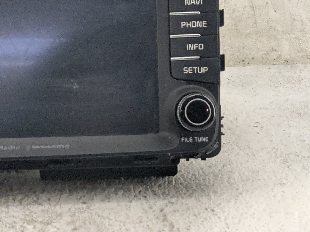 2016 Kia Sorento Radio AM FM Cd Player Receiver Replacement P/N:96560-C6001WK 96560C6001WK, AV230C6AN Fits OEM Used Auto Par