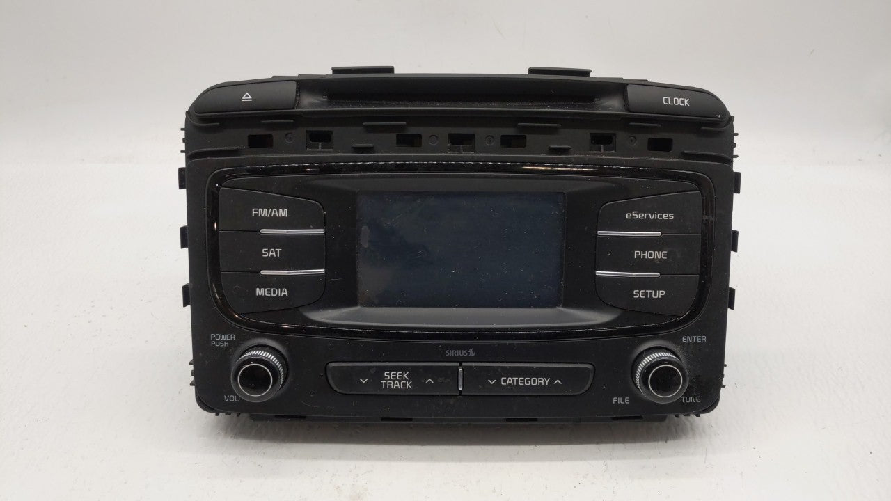 2016-2018 Kia Sorento Radio AM FM Cd Player Receiver Replacement P/N:96180-C6000 96180-C6000WK Fits Fits 2016 2017 2018 OEM 