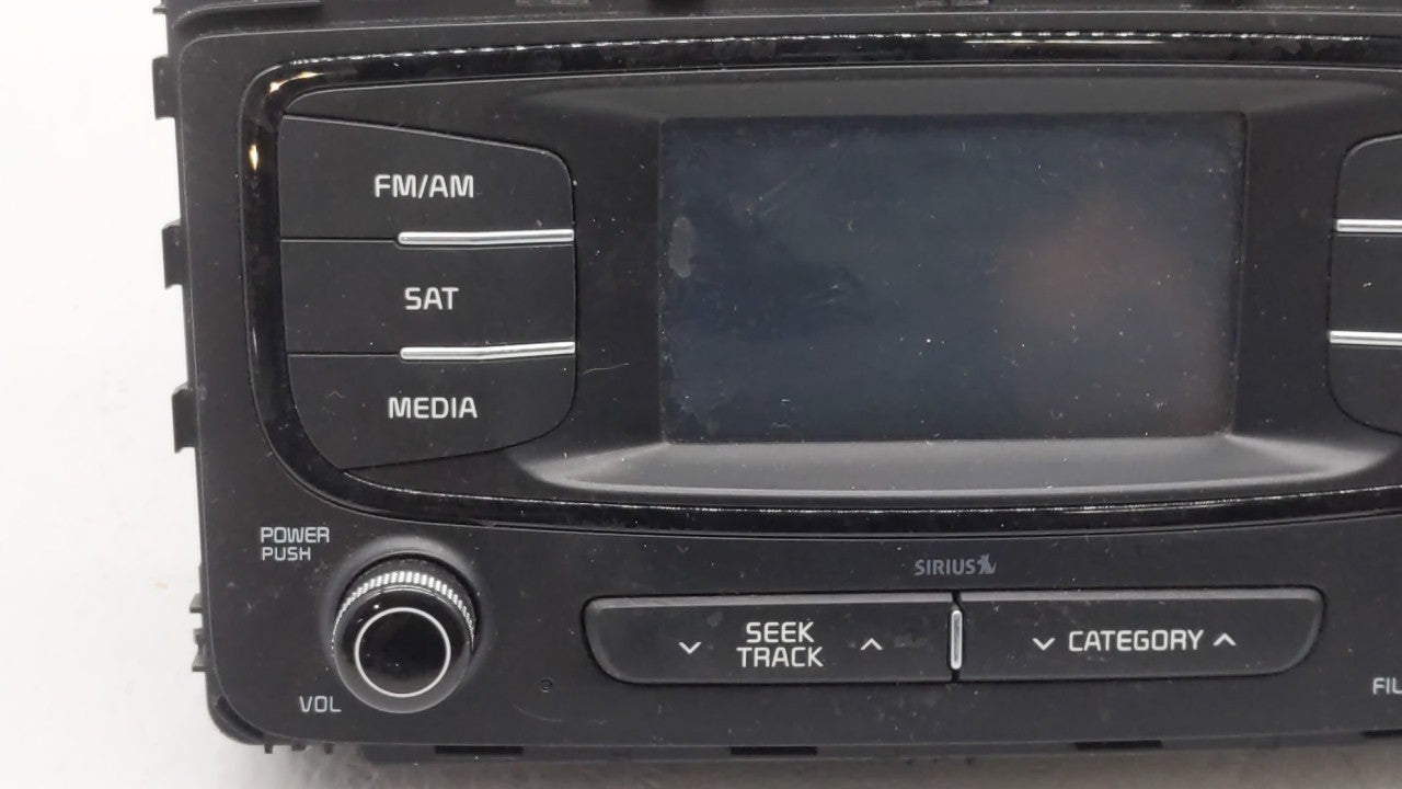2016-2018 Kia Sorento Radio AM FM Cd Player Receiver Replacement P/N:96180-C6000 96180-C6000WK Fits Fits 2016 2017 2018 OEM 