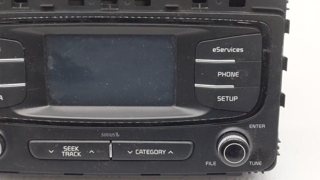 2016-2018 Kia Sorento Radio AM FM Cd Player Receiver Replacement P/N:96180-C6000 96180-C6000WK Fits Fits 2016 2017 2018 OEM 