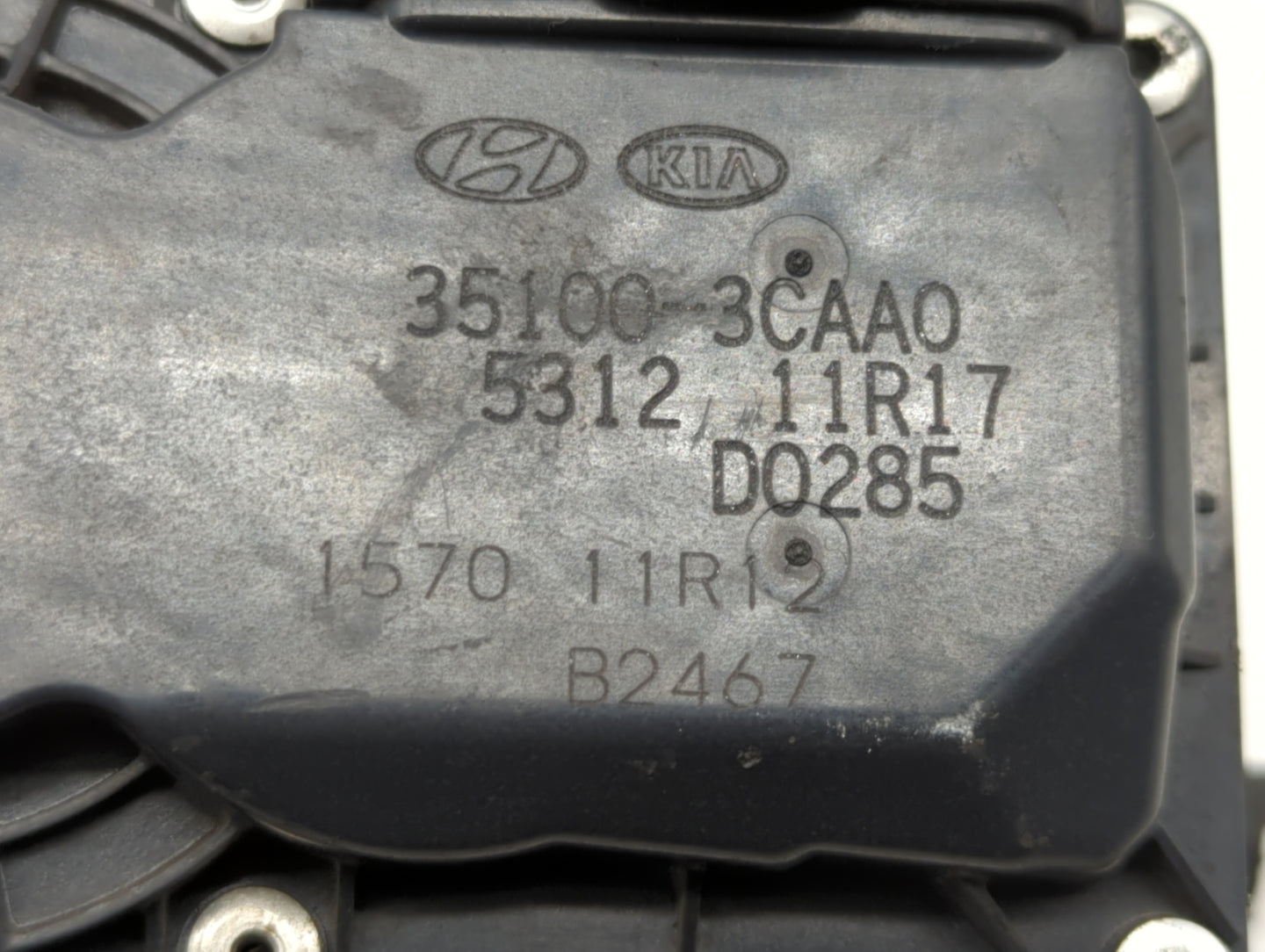 2014-2018 Kia Sorento Throttle Body P/N:5312 7S14 5310 4P18, 35100-3CAA0 Fits Fits 2012 2013 2014 2015 2016 2017 2018 OEM Us