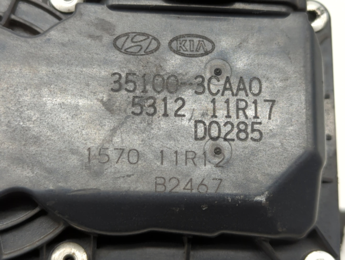 2014-2018 Kia Sorento Throttle Body P/N:5312 7S14 5310 4P18, 35100-3CAA0 Fits Fits 2012 2013 2014 2015 2016 2017 2018 OEM Us