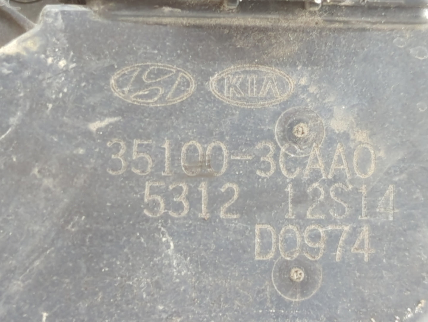 2014-2018 Kia Sorento Throttle Body P/N:5312 7S14 5310 4P18, 35100-3CAA0 Fits Fits 2012 2013 2014 2015 2016 2017 2018 OEM Us