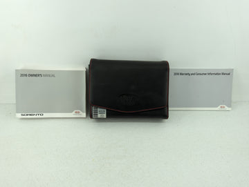 2016 Kia Sorento Owners Manual Book Guide OEM Used Auto Parts - Oemusedautoparts1.com