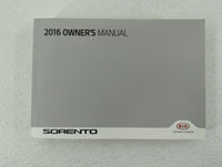 2016 Kia Sorento Owners Manual Book Guide OEM Used Auto Parts - Oemusedautoparts1.com