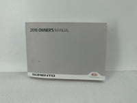 2016 Kia Sorento Owners Manual Book Guide OEM Used Auto Parts - Oemusedautoparts1.com