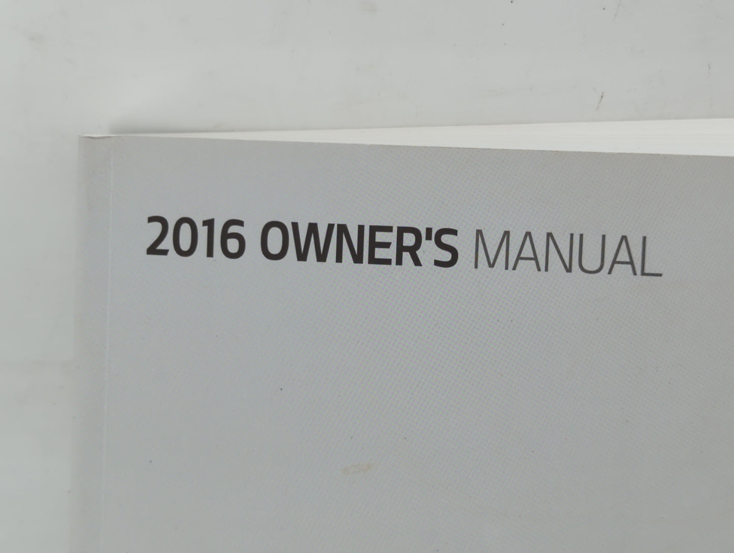 2016 Kia Sorento Owners Manual Book Guide OEM Used Auto Parts - Oemusedautoparts1.com